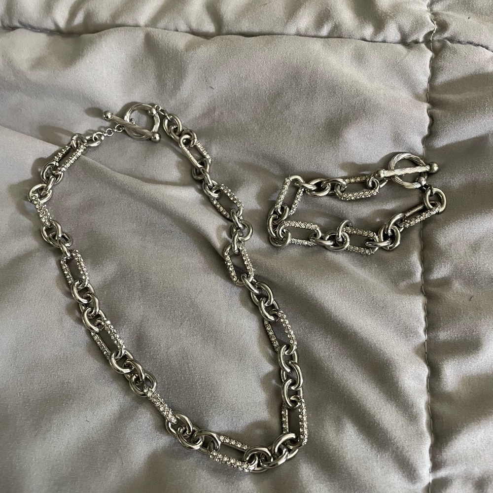 Lia Sophia necklace and bracelet set